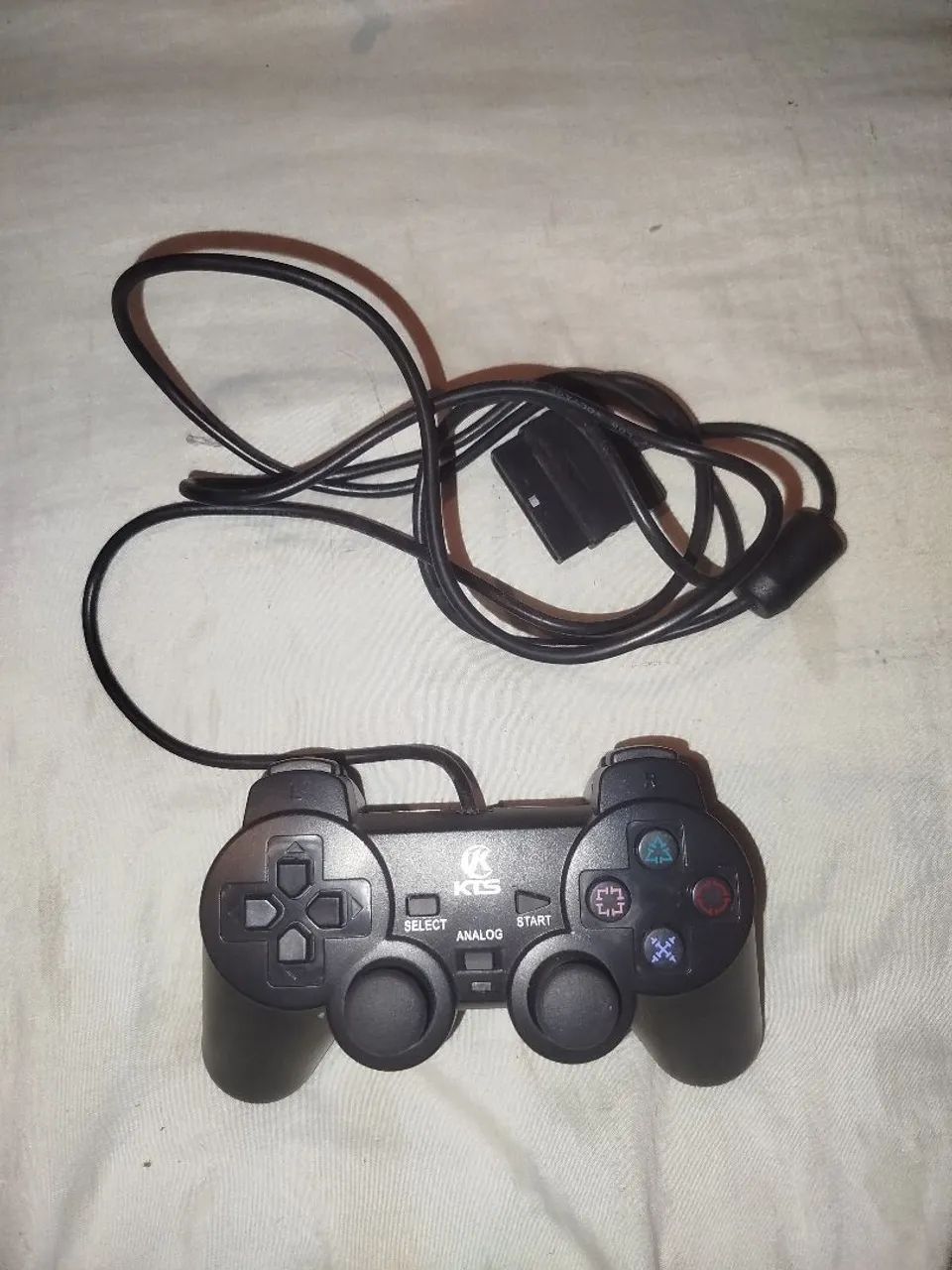 4 controles PS2 com fio + controle bluetooth iPega - Foto 2