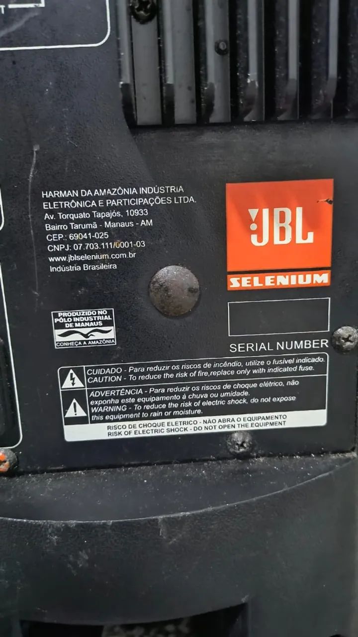 Caixa de Som Ativa JBL JS121A - Foto 5