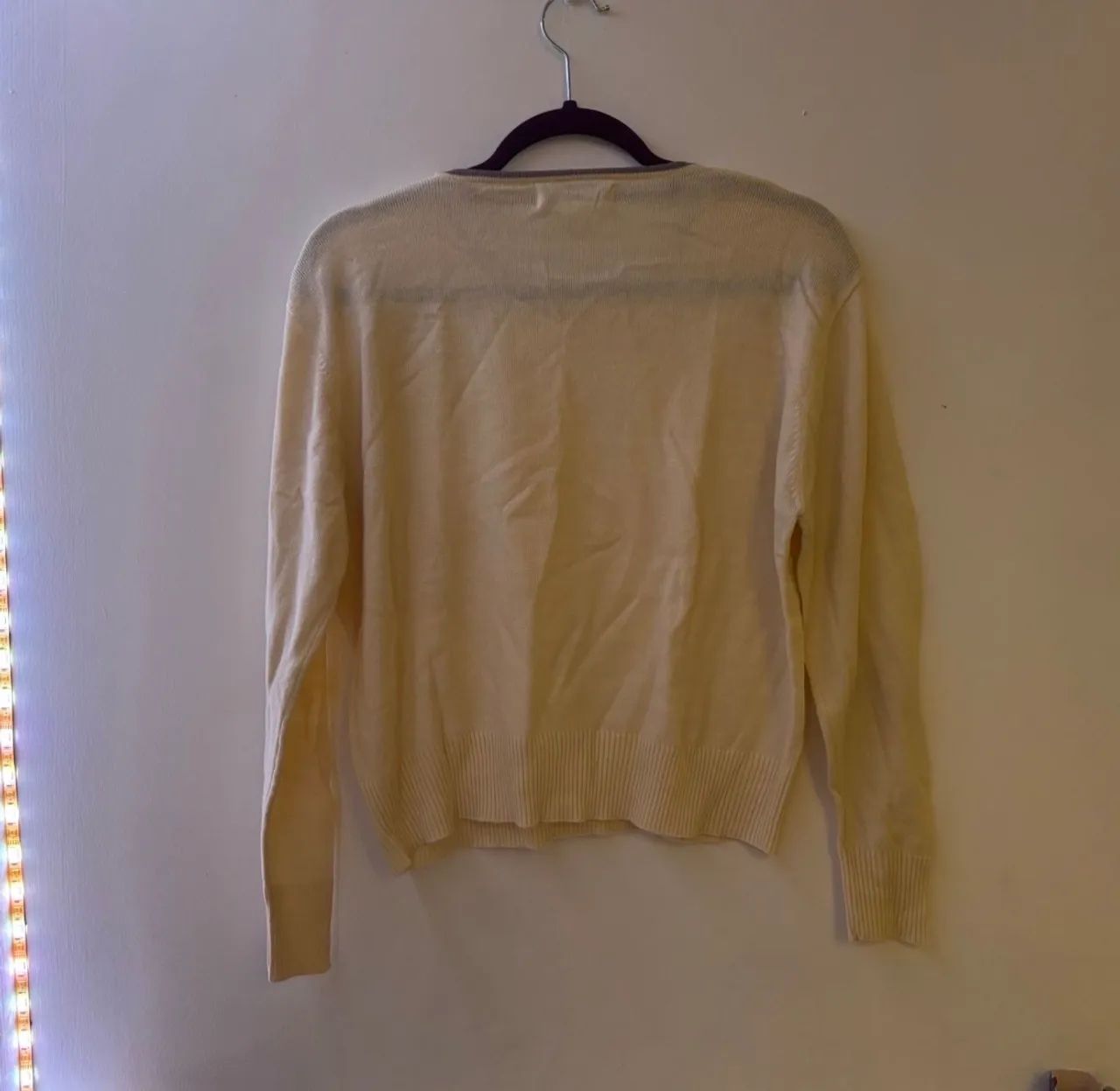 Blusa de Manga Comprida Amarelo Bebê - Foto 3