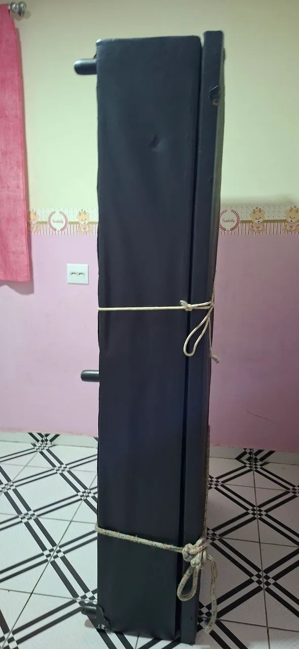 Cama box baú de solteiro sem colchão  - Foto 2