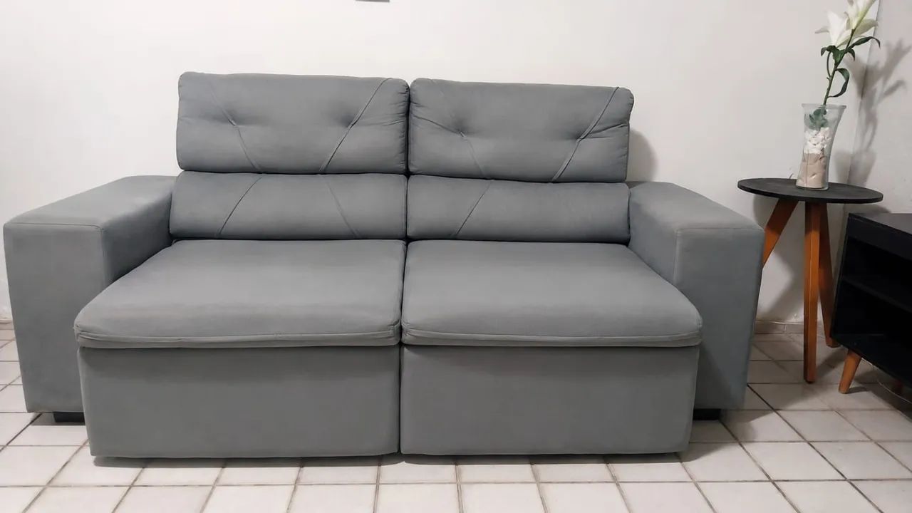 SOFA RECLINAVEL SEMINOVO - Foto 3