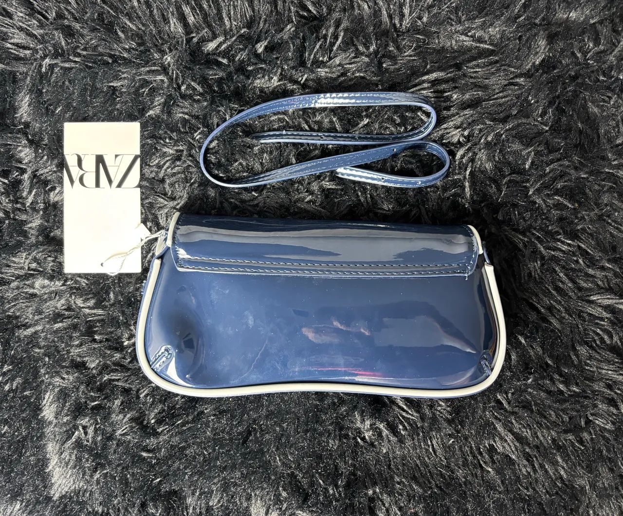 Bolsa Zara azul - Foto 3