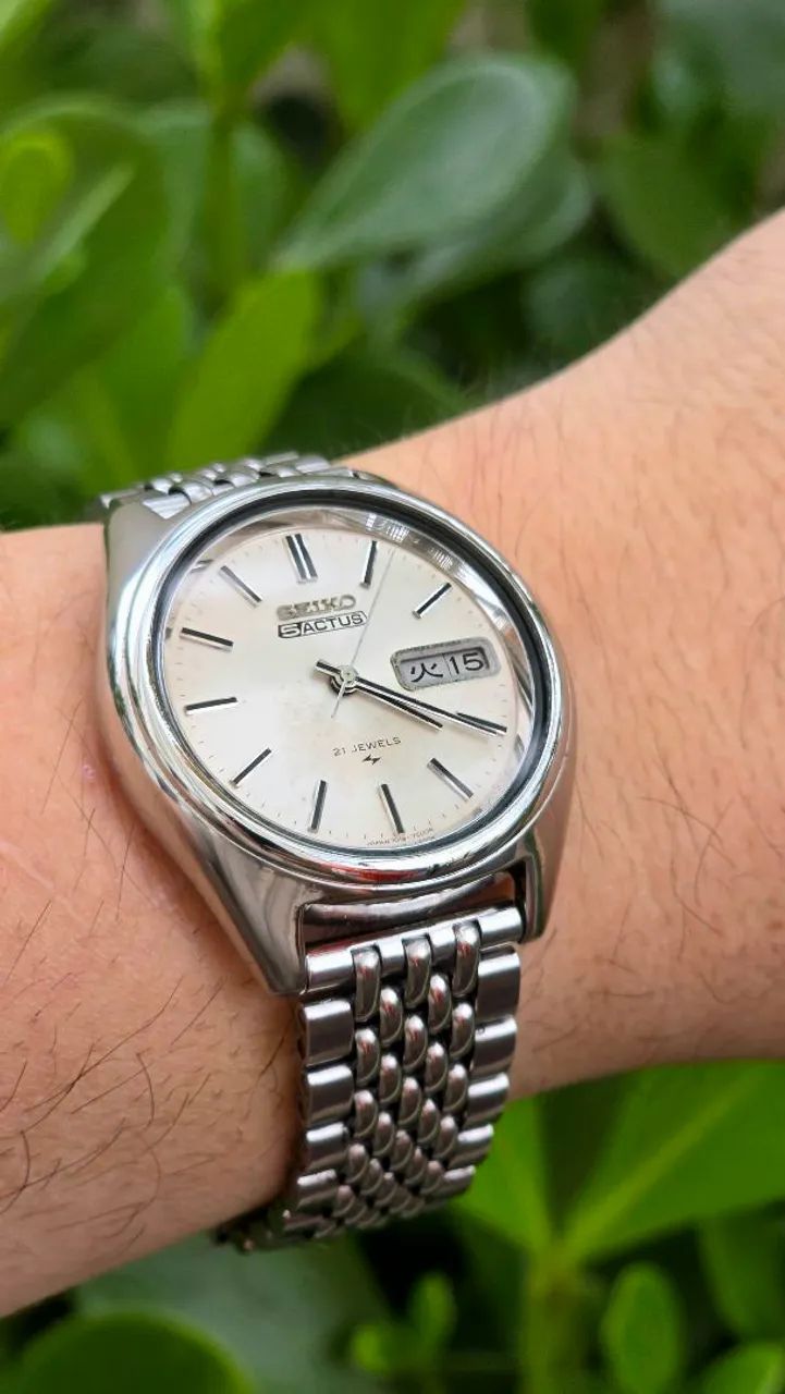 Seiko Actus Pulseira Grão de Arroz
