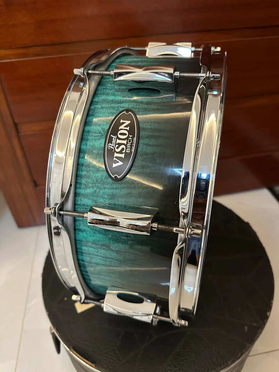 Caixa Pearl Vision Birch 14x5,5 [impecável] - Foto 3