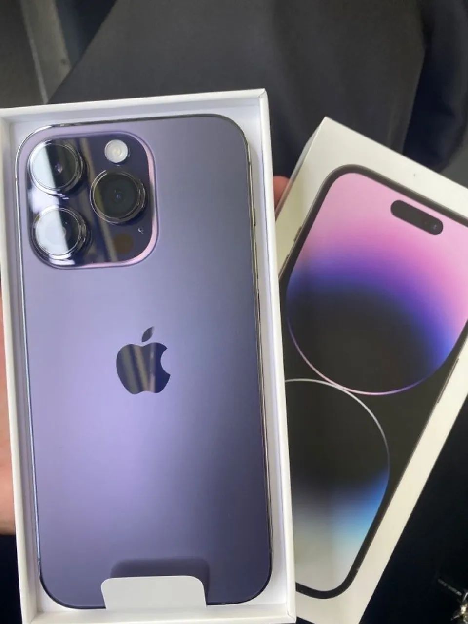 iPhone 14 Pro Max 128GB roxo - Seminovo  - Foto 2