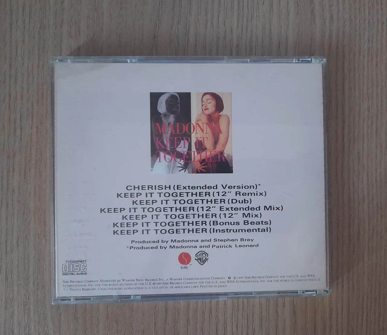 Madonna CD Maxi-Single Japan Edition Keep It Together  - Foto 2