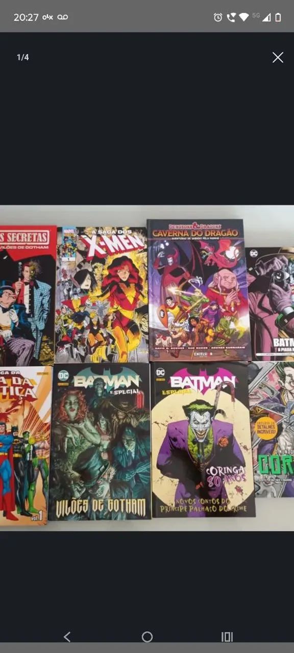 Revistas DC Batman Coringa Caverna - Foto 2