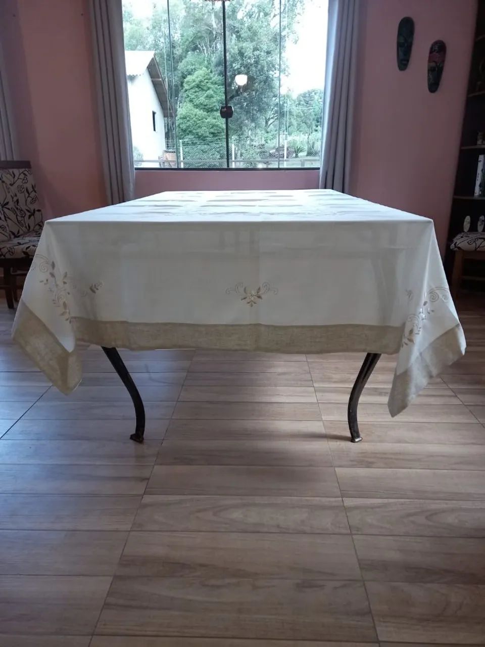 Jogo de mesa linho italiano , importado , novo - Foto 3