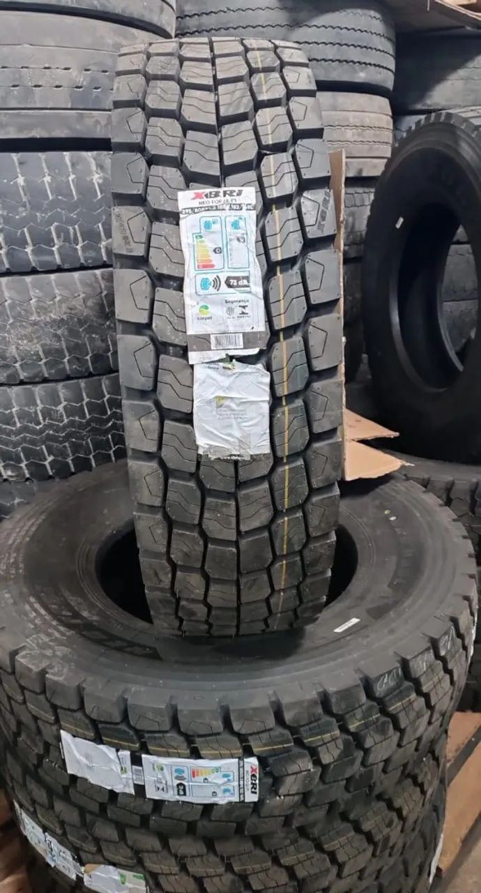 Pneu Borrachudo XBRI FORZA 295/80  - Foto 2