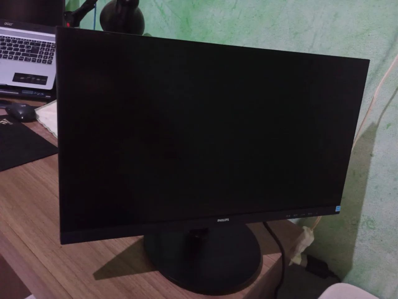 Monitor 21,5 Led Full Hd Vesa preto - Philips 221v8L - Foto 2