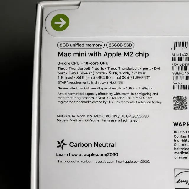 Apple Mac Mini M2 8 / 256 Novo Lacrado à Pronta Entrega! Até 18x