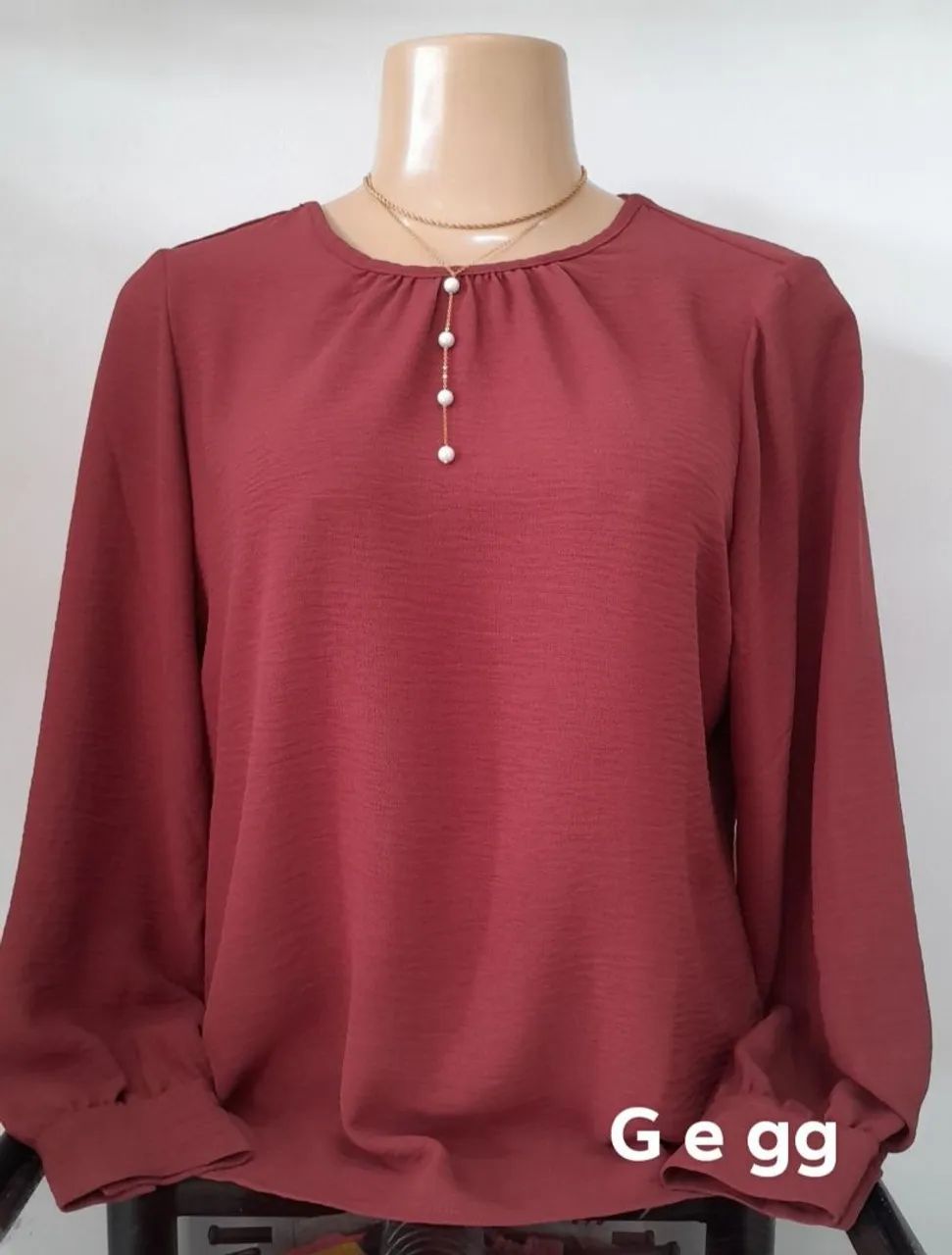 Blusas Plus size de manga e tercido  - Foto 6