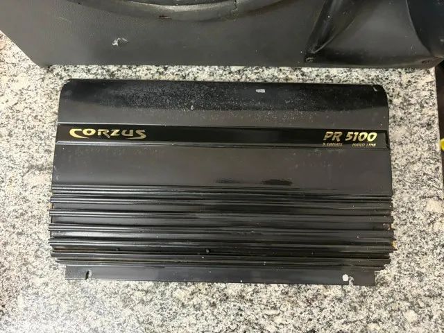 CAIXA DE SOM AUTOMOTIVA BOMBER ONE + MÓDULO CORZUS PR5100 - Foto 3
