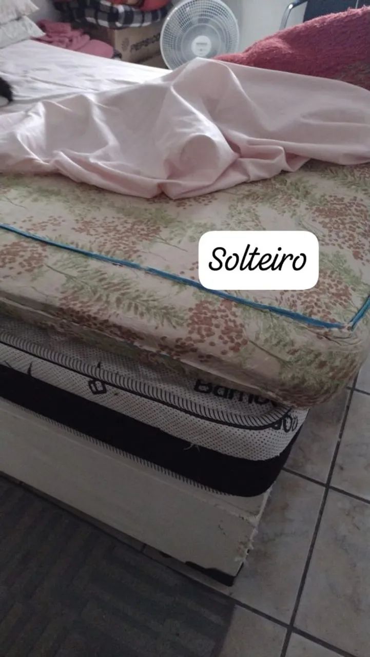 Cam de solteiro com colchão  - Foto 2