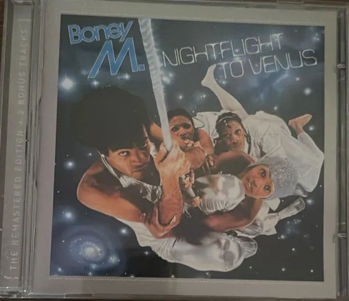 Cd Boney M- NIghtflight tô Vênus- Uk