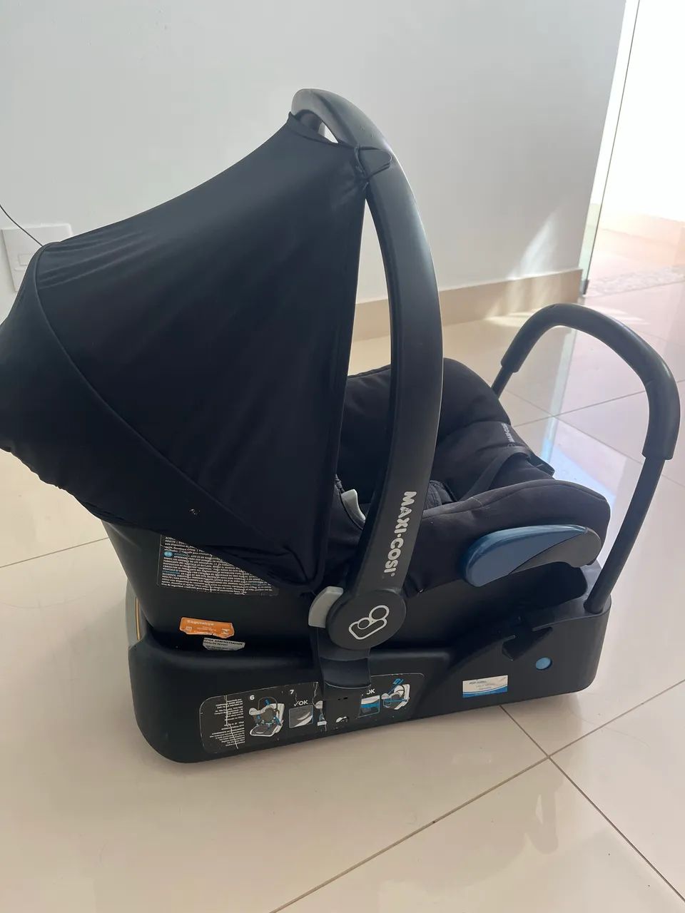 Carrinho de bebê + bebê conforto + cadeirinha de 1 ano - Foto 2