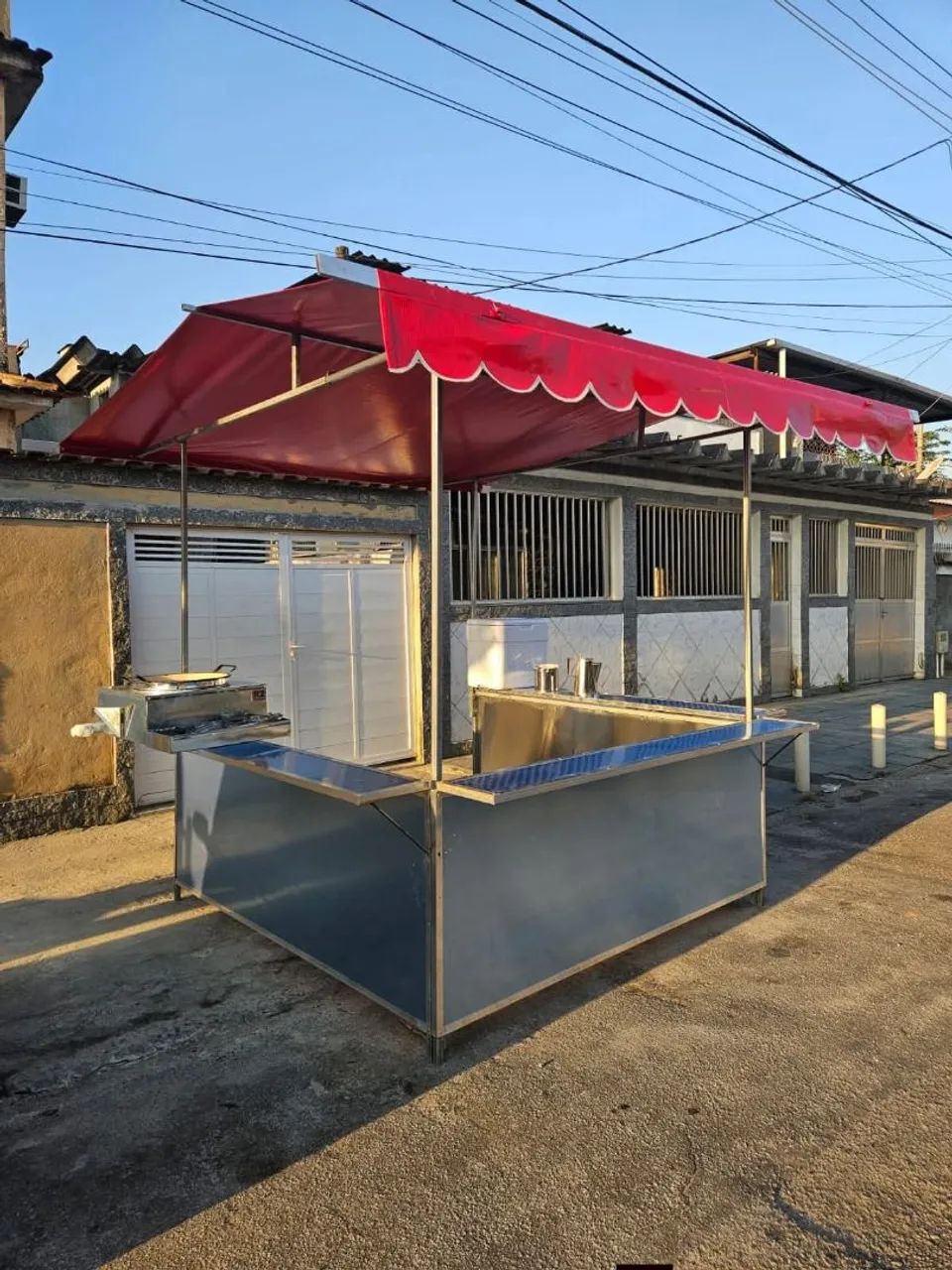 Barraca com estrutura e lona para Pronta Entrega  - Foto 2