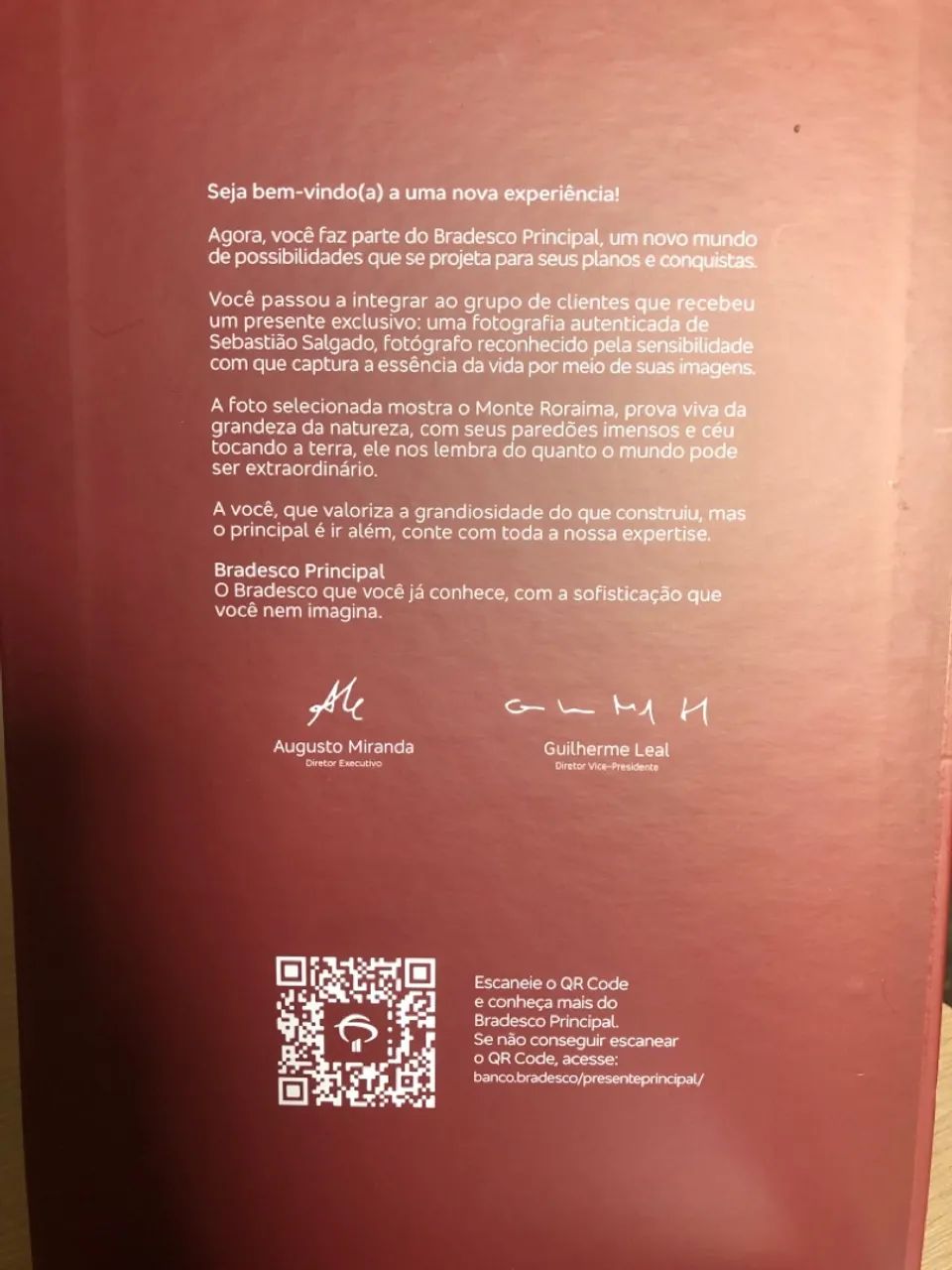 Foto de Sebastião Salgado - Monte Roraima com certificado  - Foto 4