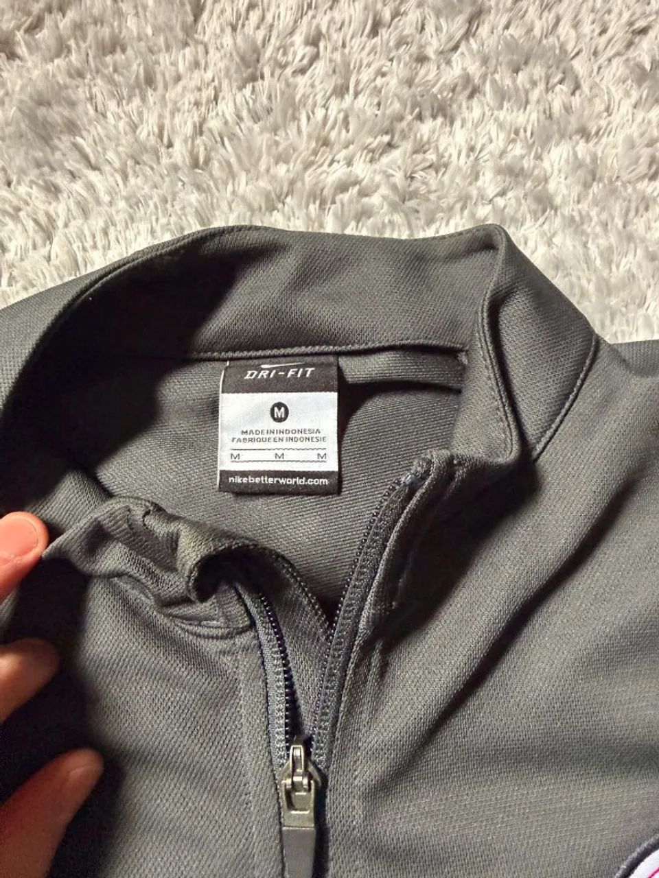 jaqueta nike sc internacional cinza - Foto 4