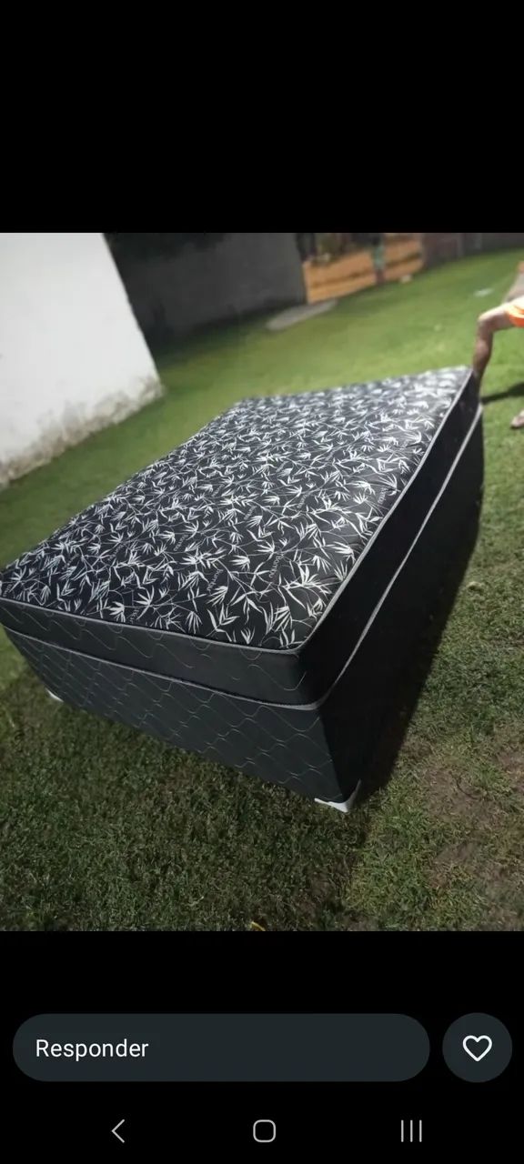 Cama box e molas 