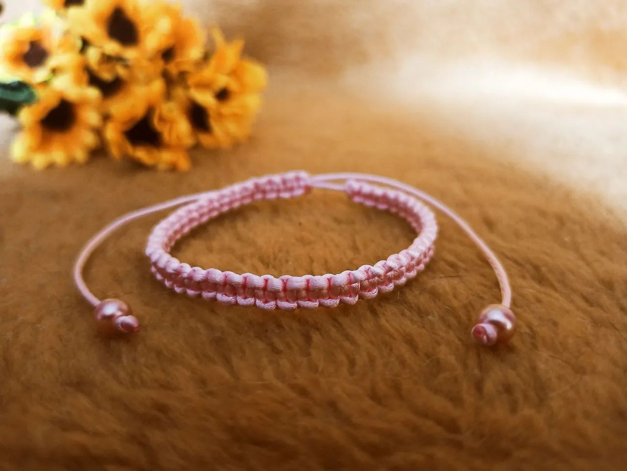 Pulseira macrame simples - Foto 2