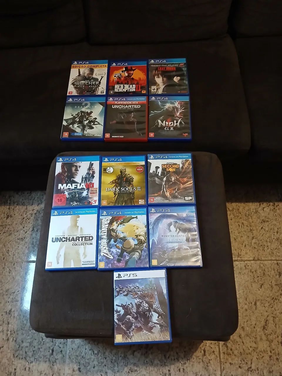 Troco jogos de ps4 e ps5