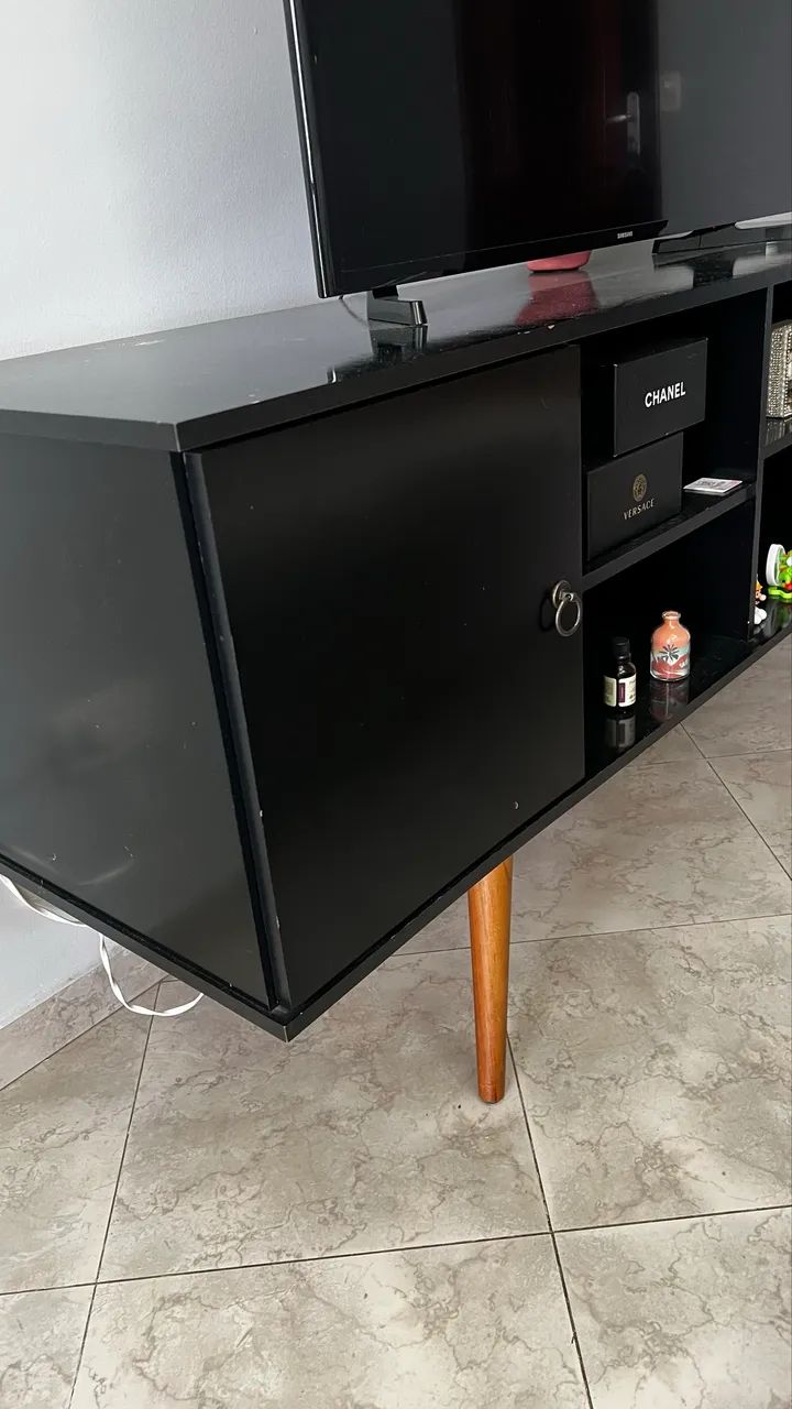 Rack preto retrô  - Foto 5