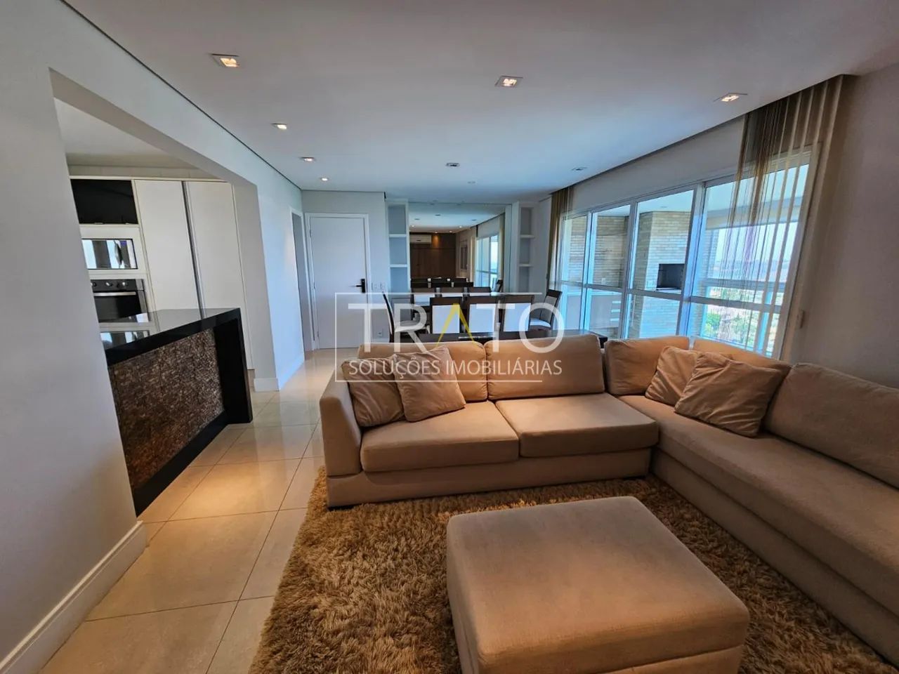 Apartamento mobiliado, 2 suítes, 3 vagas, no biarro Loteamento Alphaville, Campinas - Foto 2