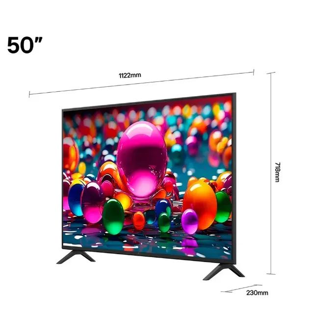 TV LG 50 Polegadas 4k, Nova e Lacrada, Garantia e Nota, Comando de Voz, Tela Infinita - Foto 2