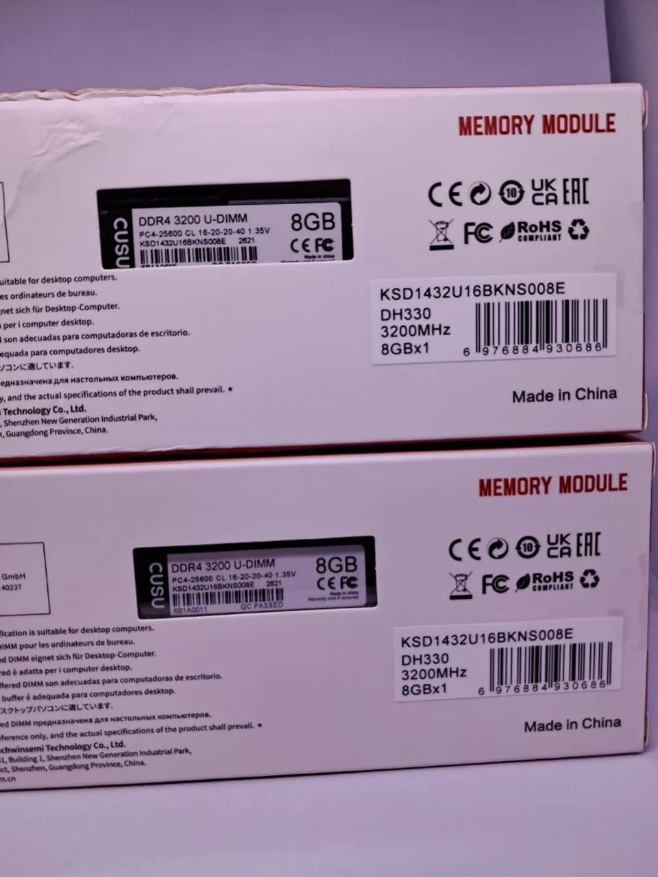 メモリー CMG32GX4M4D3600C18 Promoção!!! Kit Memória Ram 2x8gb (16gb) 3200mhz DDR4 CUSU