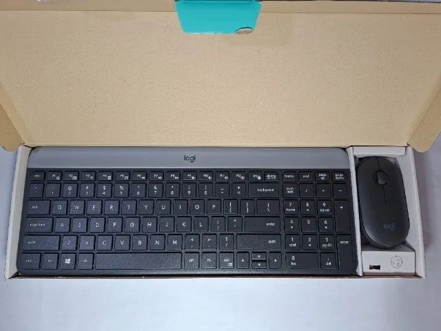 Combo Teclado e Mouse sem fio - Logitech MK470 - Foto 2