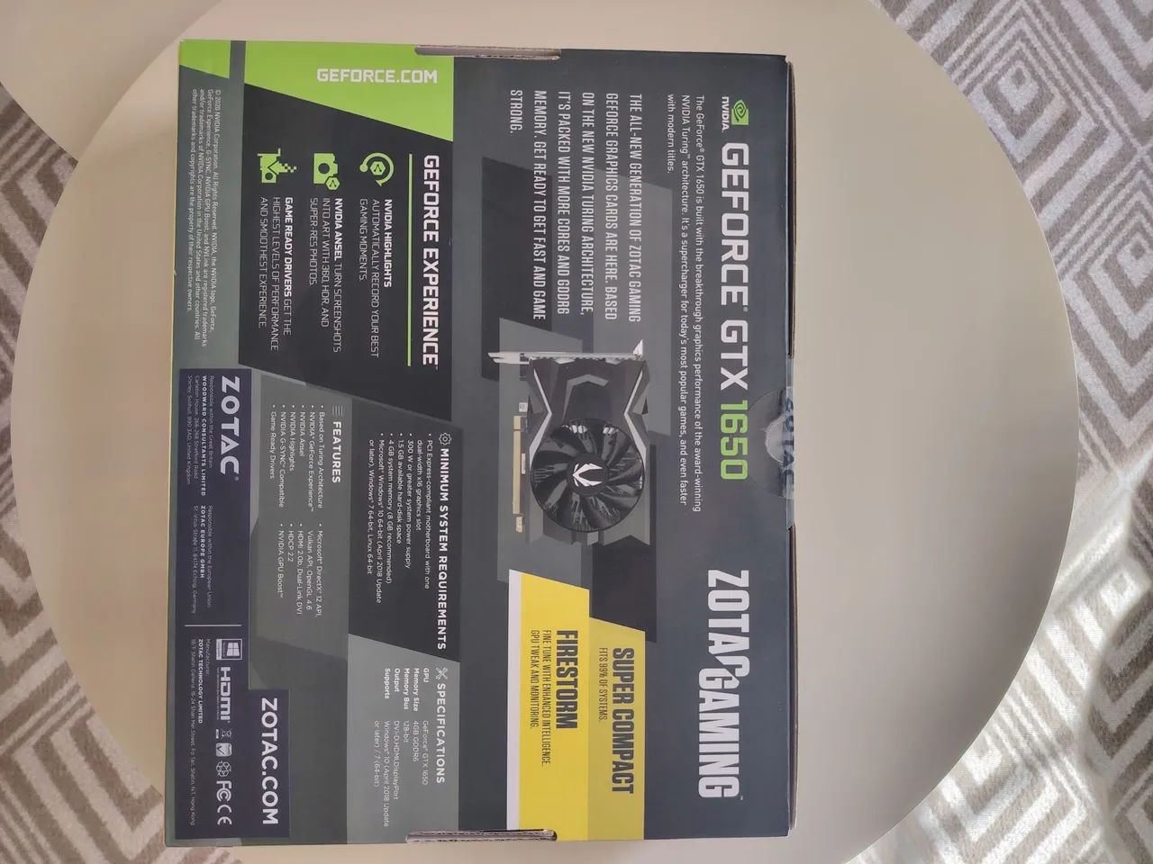 LACRADA - Placa de Vídeo Zotac GTX 1650 - Foto 2