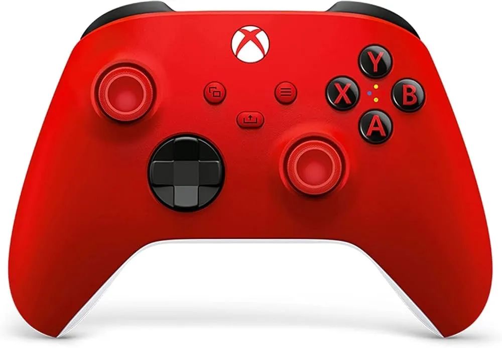Xbox Wireless Controller - Pulse Red + Carregador com 4 Pilhas - Foto 3