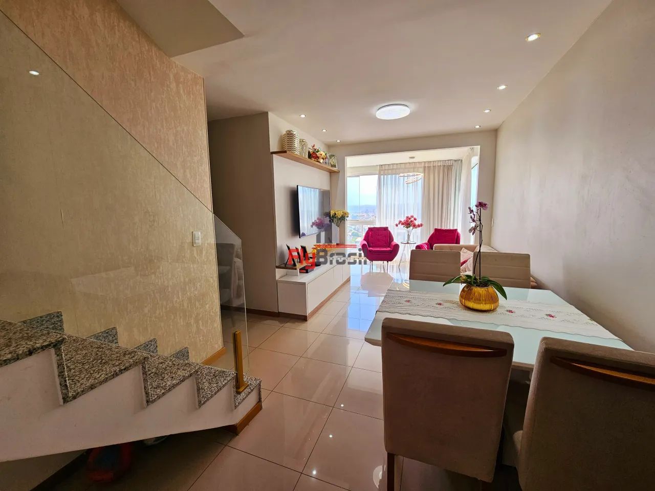 Linda cobertura duplex com 3 quartos no Centro de Nova Iguaçu - Foto 4