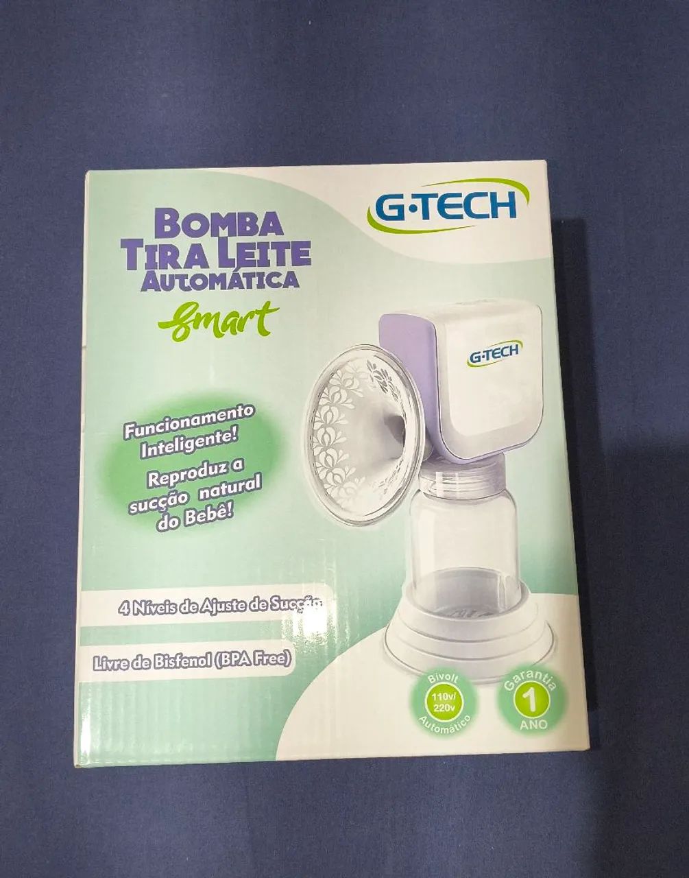 Bomba Tirar Leite Automática Smart G-Tech