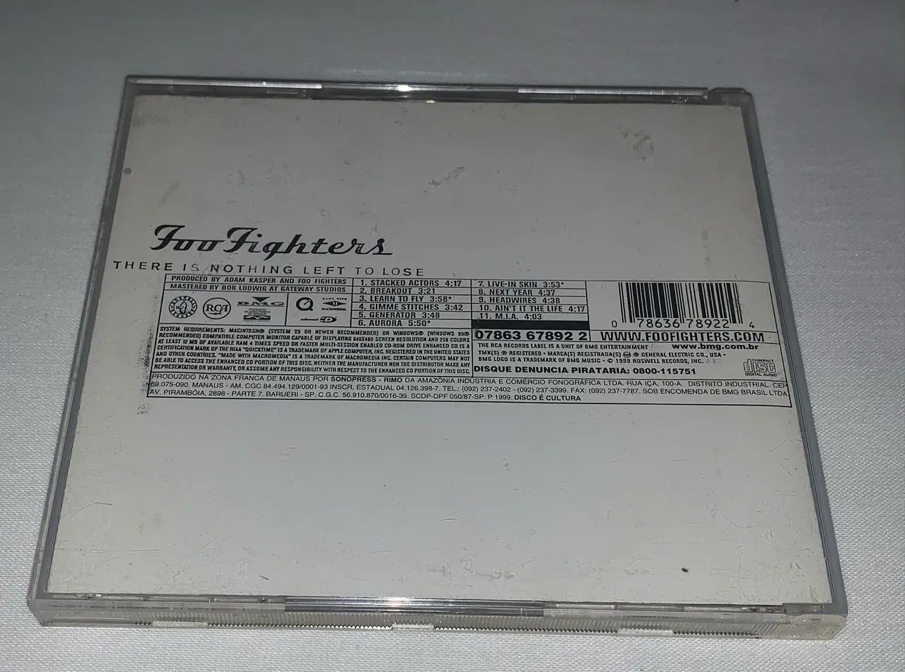cd foo fighters there is nothing left to lose impecável ótimo estado  - Foto 2
