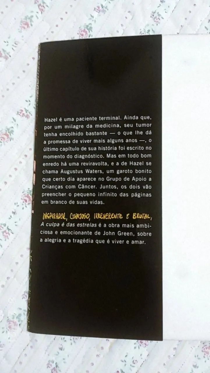LIVRO Usado A Culpa É das Estrelas (Capa do Filme) de: John Green - Editora: Intrínseca - Foto 3