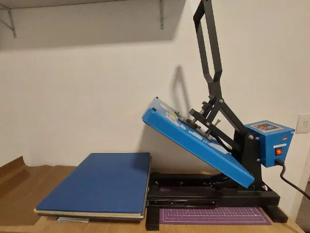 Prensa Plana 38x38 180V Touch screen c/ gaveta