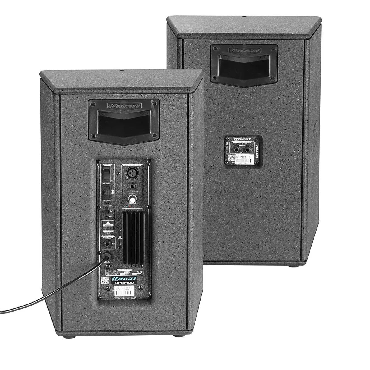 Kit 2 Caixa de Som PA Ativo e Passiva 12 Polegadas Bivolt KP1400 | 200w RMS, Preto Oneal - Foto 2