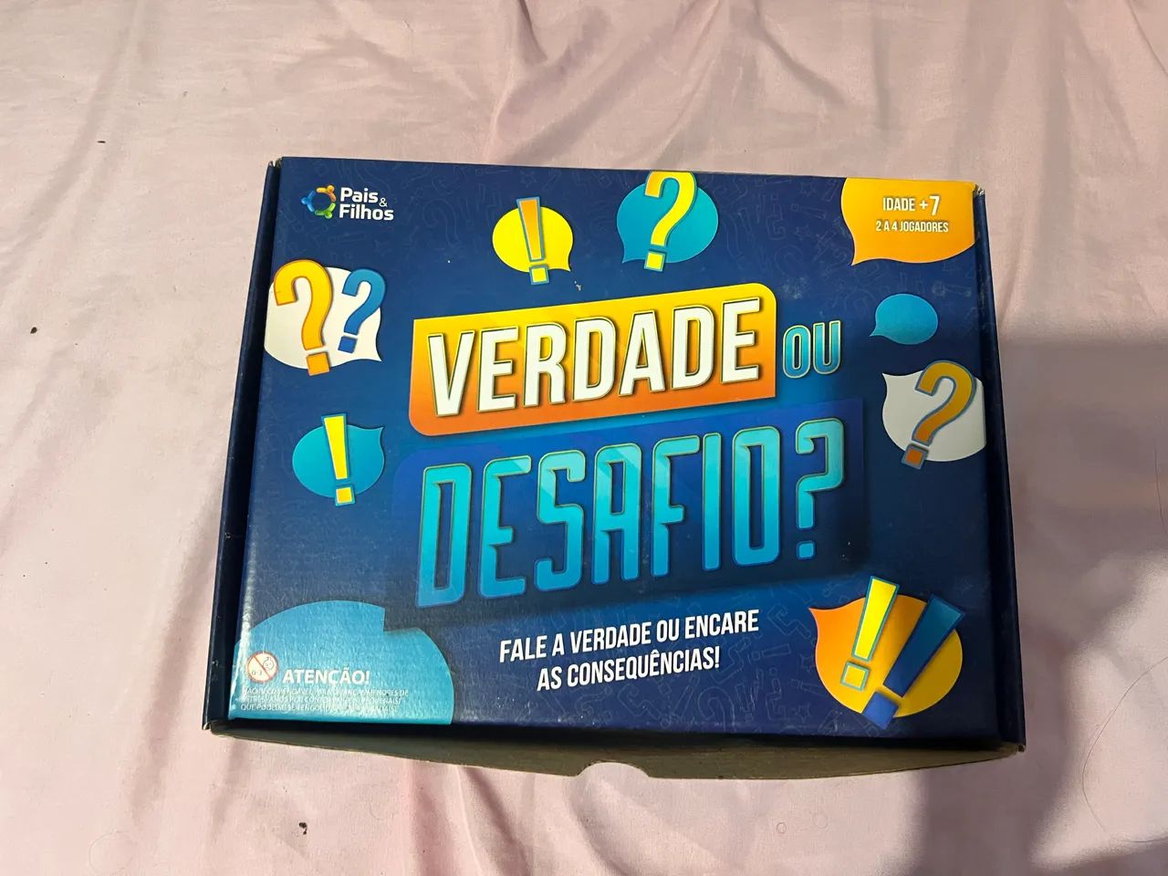 Jogo verdade ou desafio 