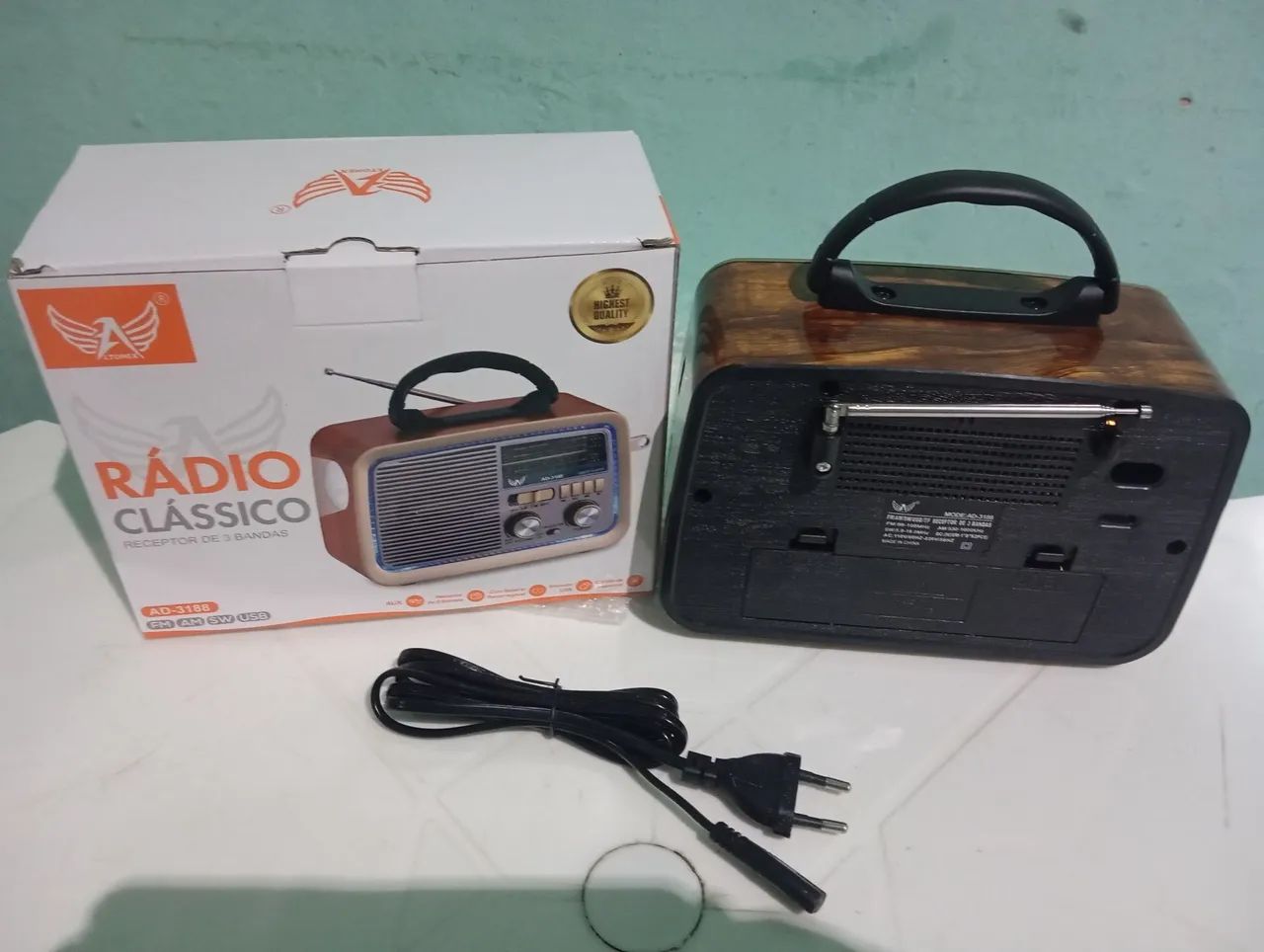 Rádio Clássico com lanterna  - Foto 4