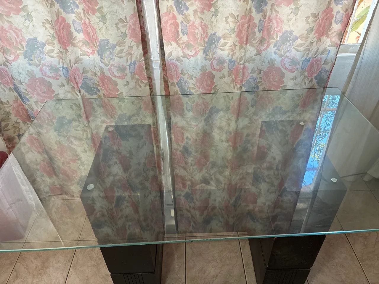 Mesa de jantar tampo de vidro - Foto 2