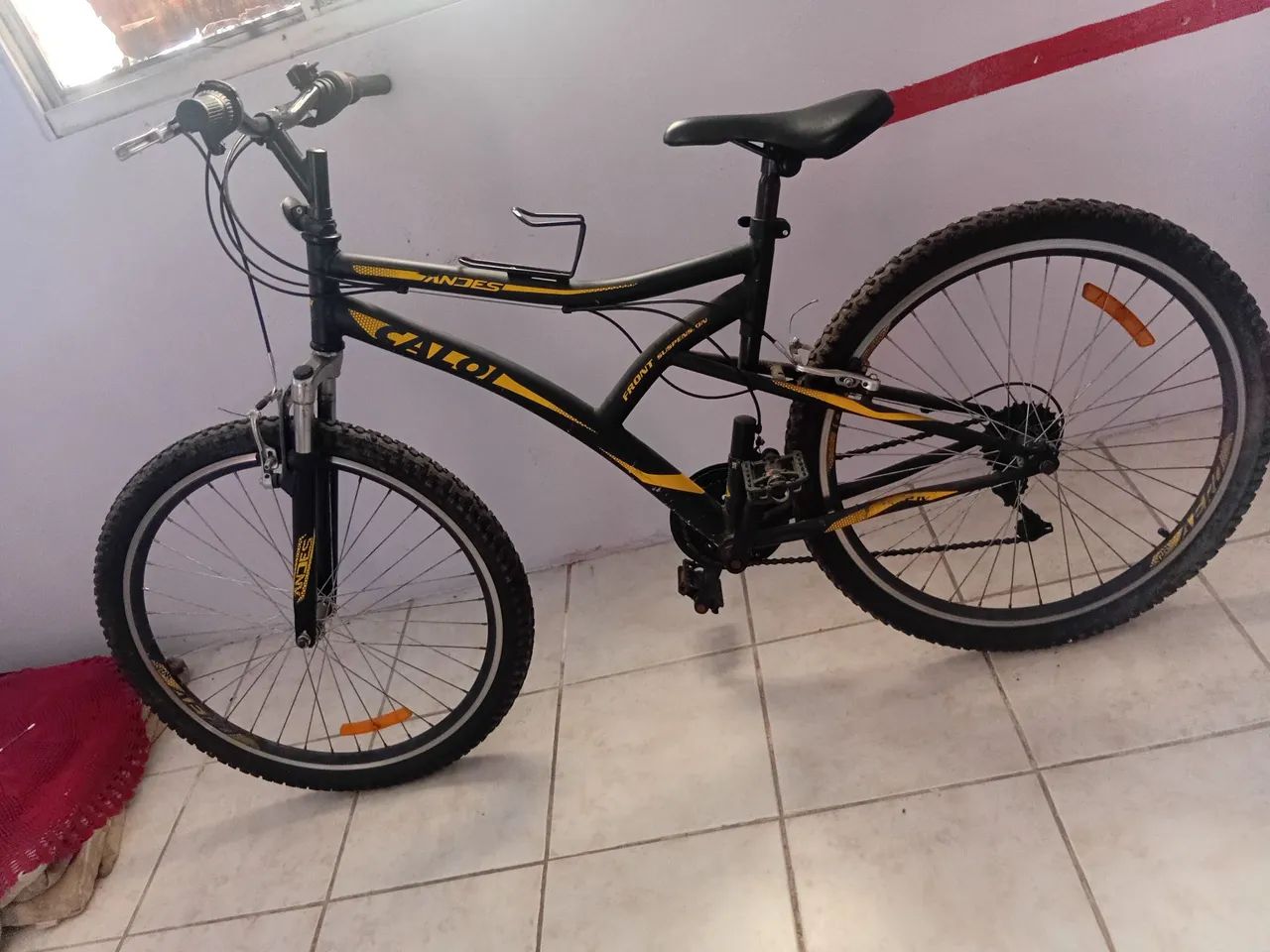 Bicicleta caloi front
