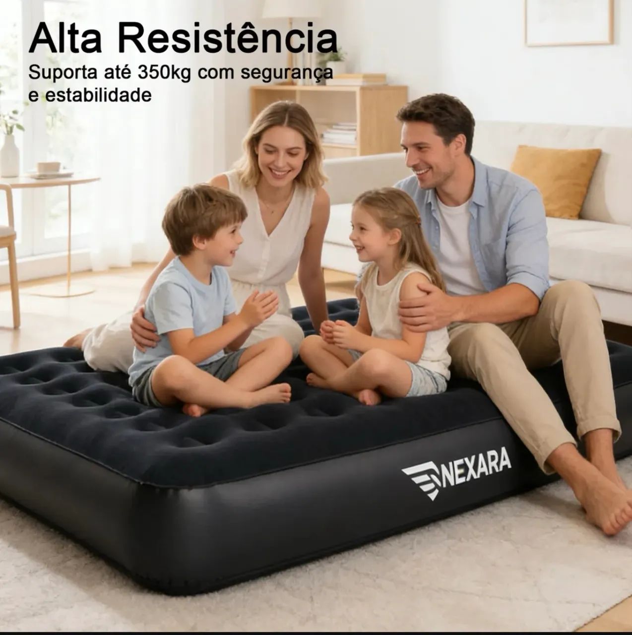Colchão Inflável de Casal Automático  - Foto 2