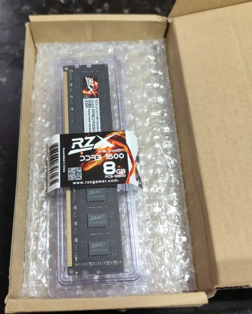 Memória ddr3 total 16gb