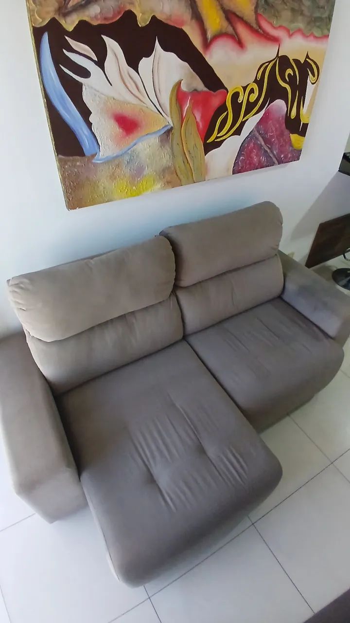 Sofá Retrátil 2 lugares