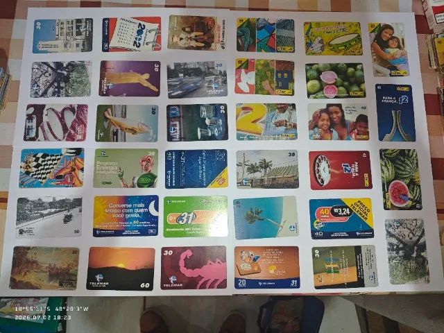 Cartões telefônicos - Foto 2