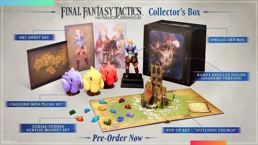 Final Fantasy Tactis Collectors Edition Completo com Caixa