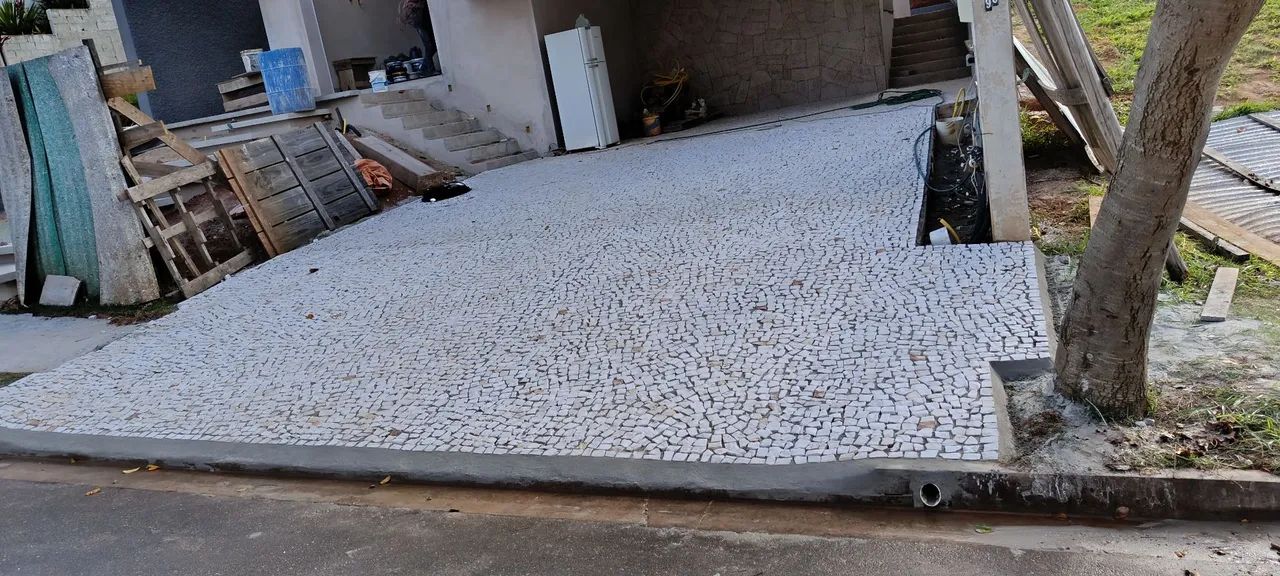 Calçada de pedra portuguesa  - Foto 3