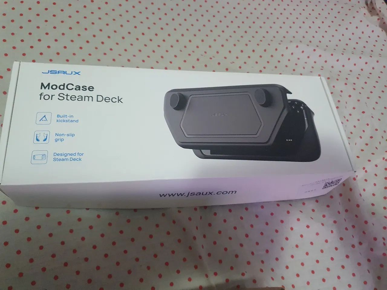 Steam Deck LCD 256GB Completo na caixa + Dock + Case Jsaux